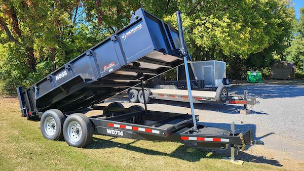 Dump trailer Rental